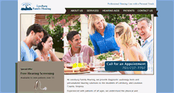 Desktop Screenshot of leesburgfamilyhearing.com